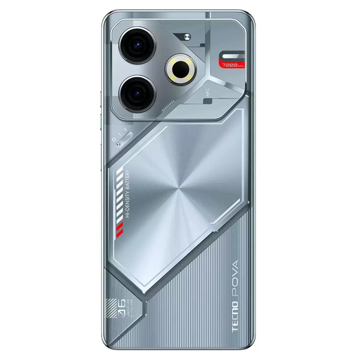 Смартфон Tecno Pova 6 Neo 8+128Gb серебристый