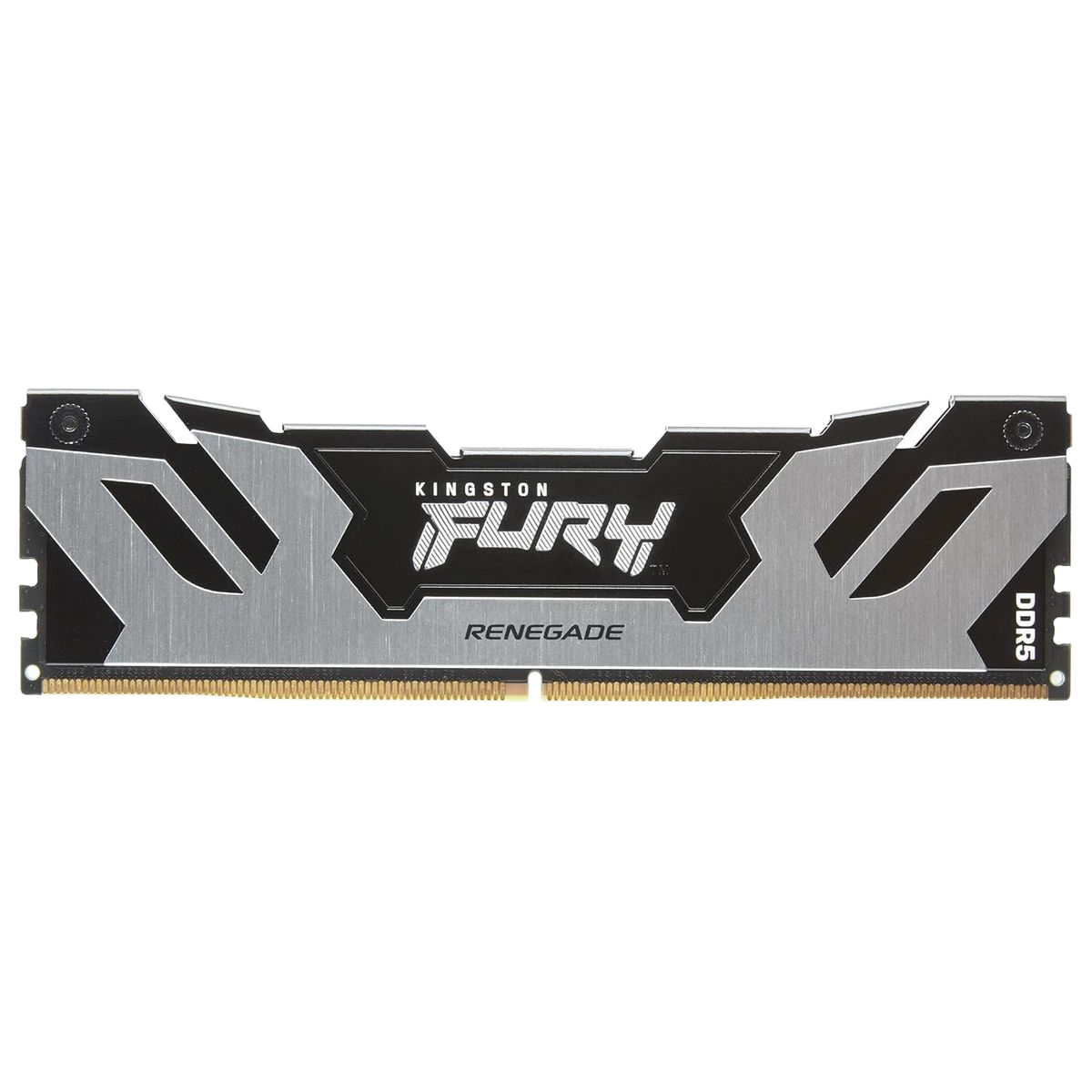 Модуль памяти Kingston KF584CU40RSK2-48 48GB DDR5 8400 CUDIMM FURY Renegade Silver/Black Gaming Memory Non-ECC, CL40, 1.45V, Heat Shield, Kit (2x24GB), XMP, RTL