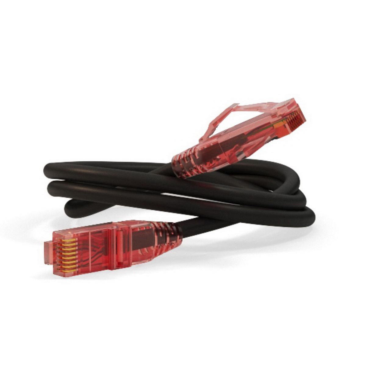 Кабельная сборка Hyperline PC-LPM-UTP-RJ45-RJ45-C5e-3M-LSZH-BK Патч-корд U/UTP, Cat.5е (100% Fluke Component Tested), LSZH, 3м, черный