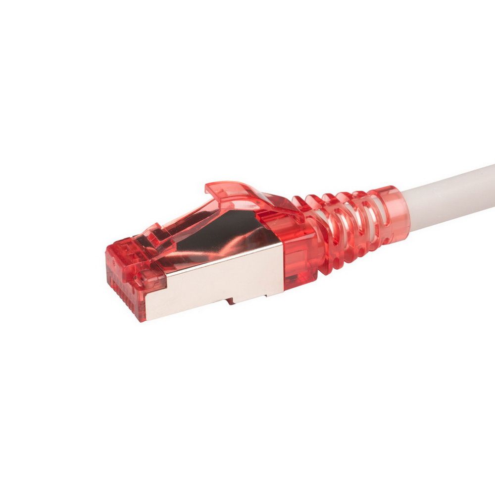 Кабельная сборка Hyperline PC-LPM-STP-RJ45-RJ45-C5e-10M-LSZH-GY Патч-корд F/UTP, экранированный, Cat.5е (100% Fluke Component Tested), LSZH, 10м, серый