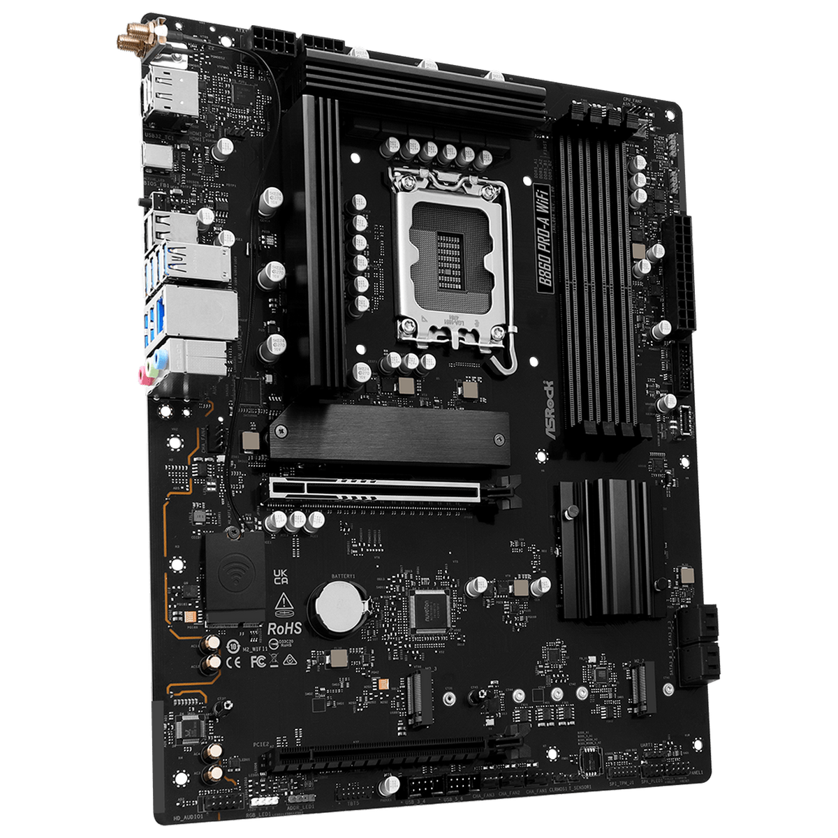 Материнская плата ASRock B860 PRO-A WIFI,