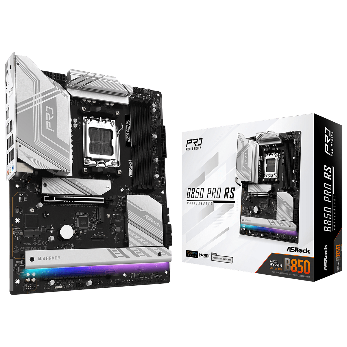 Материнская плата ASRock B850 PRO RS,