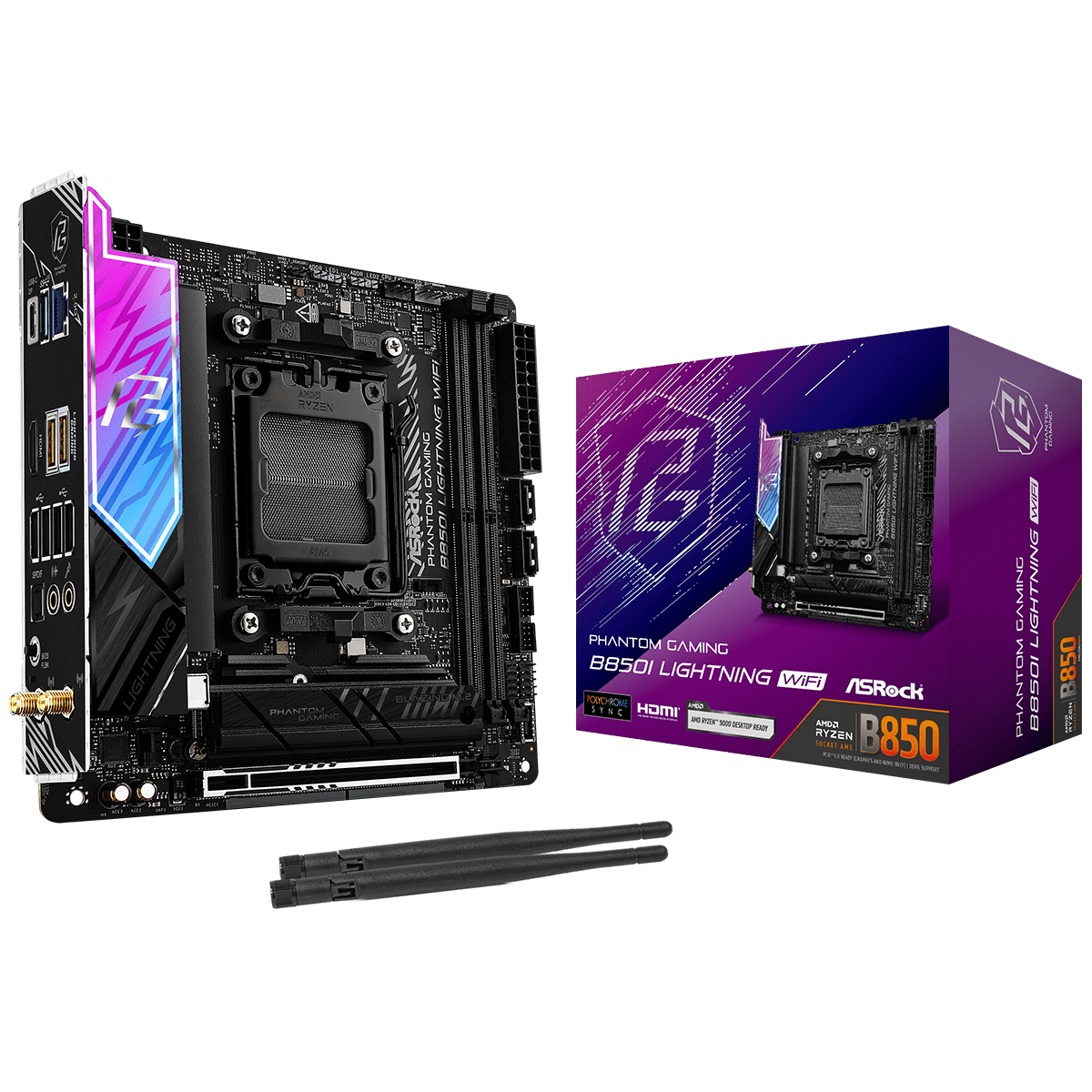 Материнская плата ASRock B850I LIGHTNING WIFI,