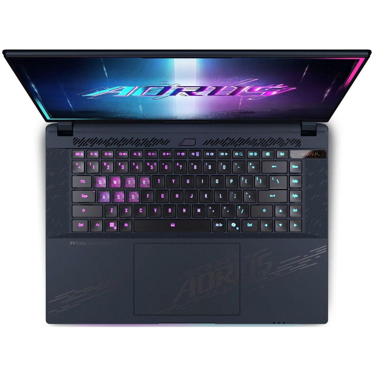 Ноутбук AORUS MASTER 16 AM6H Intel Ultra 9 275HX/32Gb/SSD1Tb/RTX5080 16Gb/16"/OLED/WQXGA/2560x1600/240Hz/Win11Pro/Black (BYHC5KZE64SP)