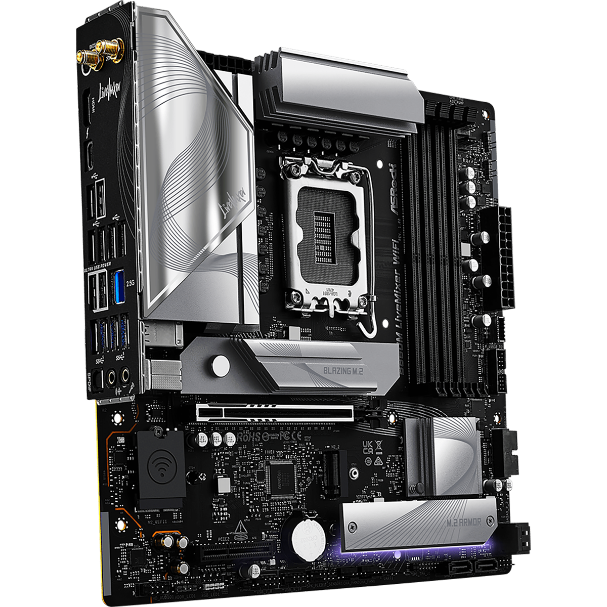 Материнская плата ASRock B860M LIVEMIXER WIFI,
