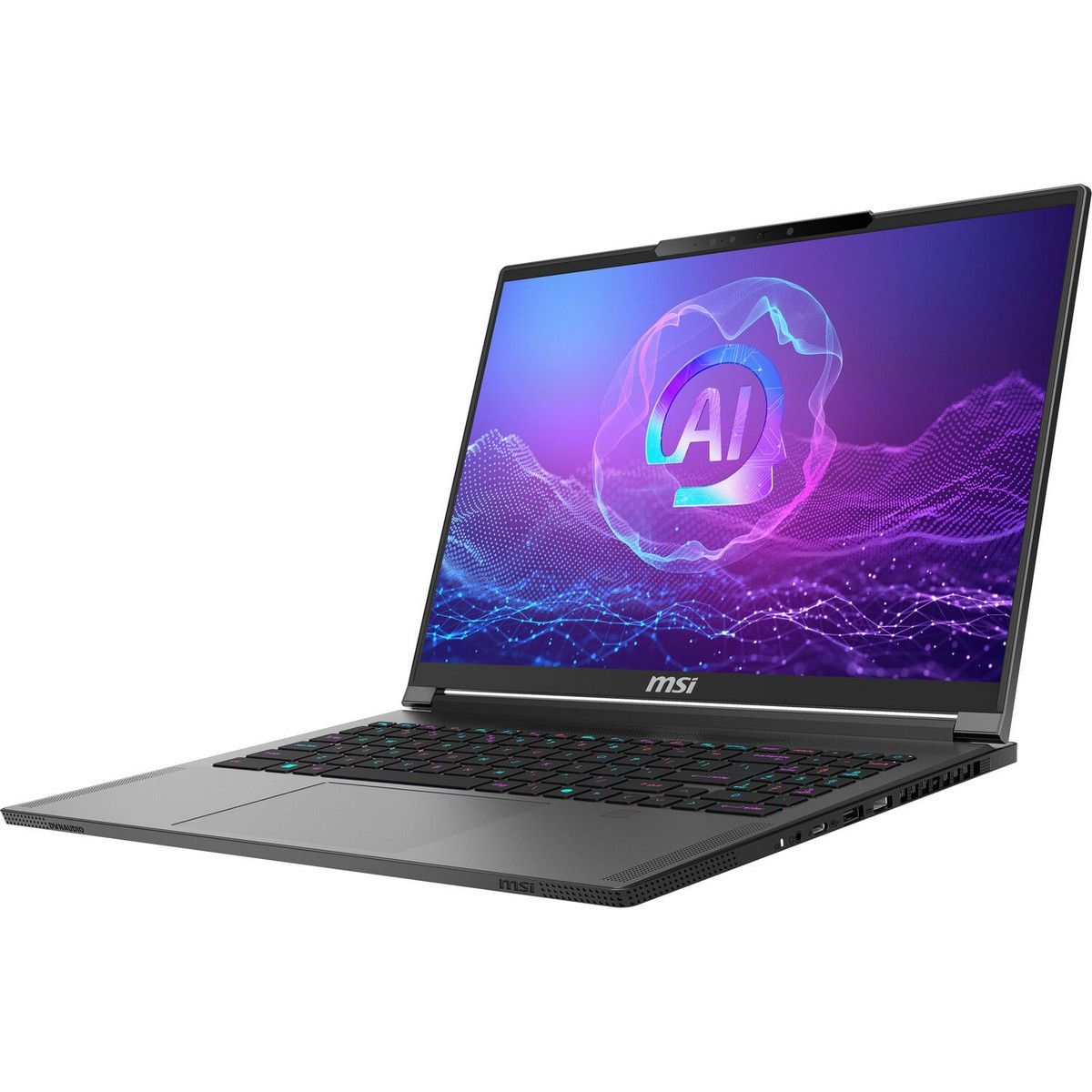 Ноутбук MSI Creator A16 AI+ A3HVFG-282RU AMD Ryzen AI 9 365/32Gb/SSD2Tb/RTX4060 8Gb/16"/IPS/WQXGA/2560x1600/240Hz/Win11/Lunar Gray (9S7-15FK14-282)