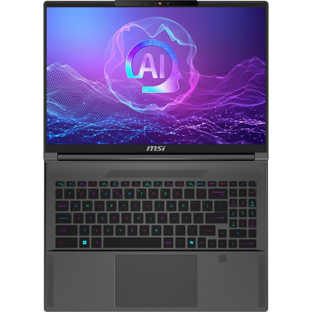 Ноутбук MSI Creator A16 AI+ A3HVFG-282RU AMD Ryzen AI 9 365/32Gb/SSD2Tb/RTX4060 8Gb/16"/IPS/WQXGA/2560x1600/240Hz/Win11/Lunar Gray (9S7-15FK14-282)