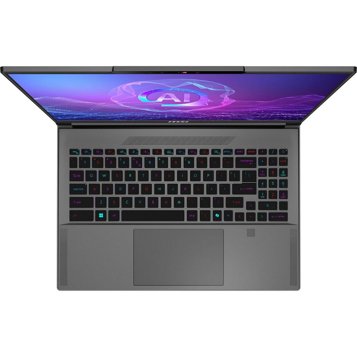 Ноутбук MSI Creator A16 AI+ A3HVFG-282RU AMD Ryzen AI 9 365/32Gb/SSD2Tb/RTX4060 8Gb/16"/IPS/WQXGA/2560x1600/240Hz/Win11/Lunar Gray (9S7-15FK14-282)