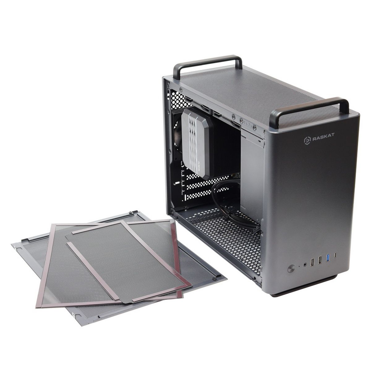 Компьютер Raskat Standart 700 (Amd Ryzen 7 8700G, 32GB, SSD 1TB, noOS, Black) Ryzen Ai PC
