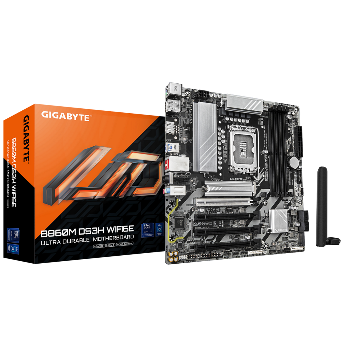 Материнская плата Gigabyte B860M DS3H WIFI6E,