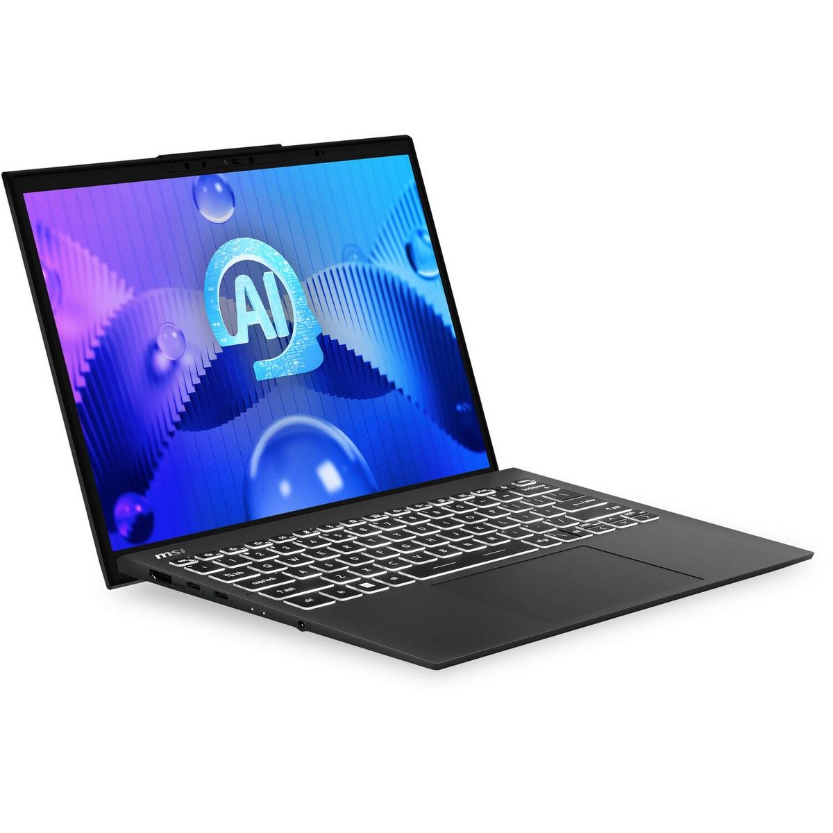 Ноутбук MSI Prestige 13 AI Evo A1MG-246XRU Intel Core Ultra 5 125H/16Gb/SSD1Tb/13.3"/OLED/2.8K/2880x1800/NoOS/Stellar Gray (9S7-13Q222-246)