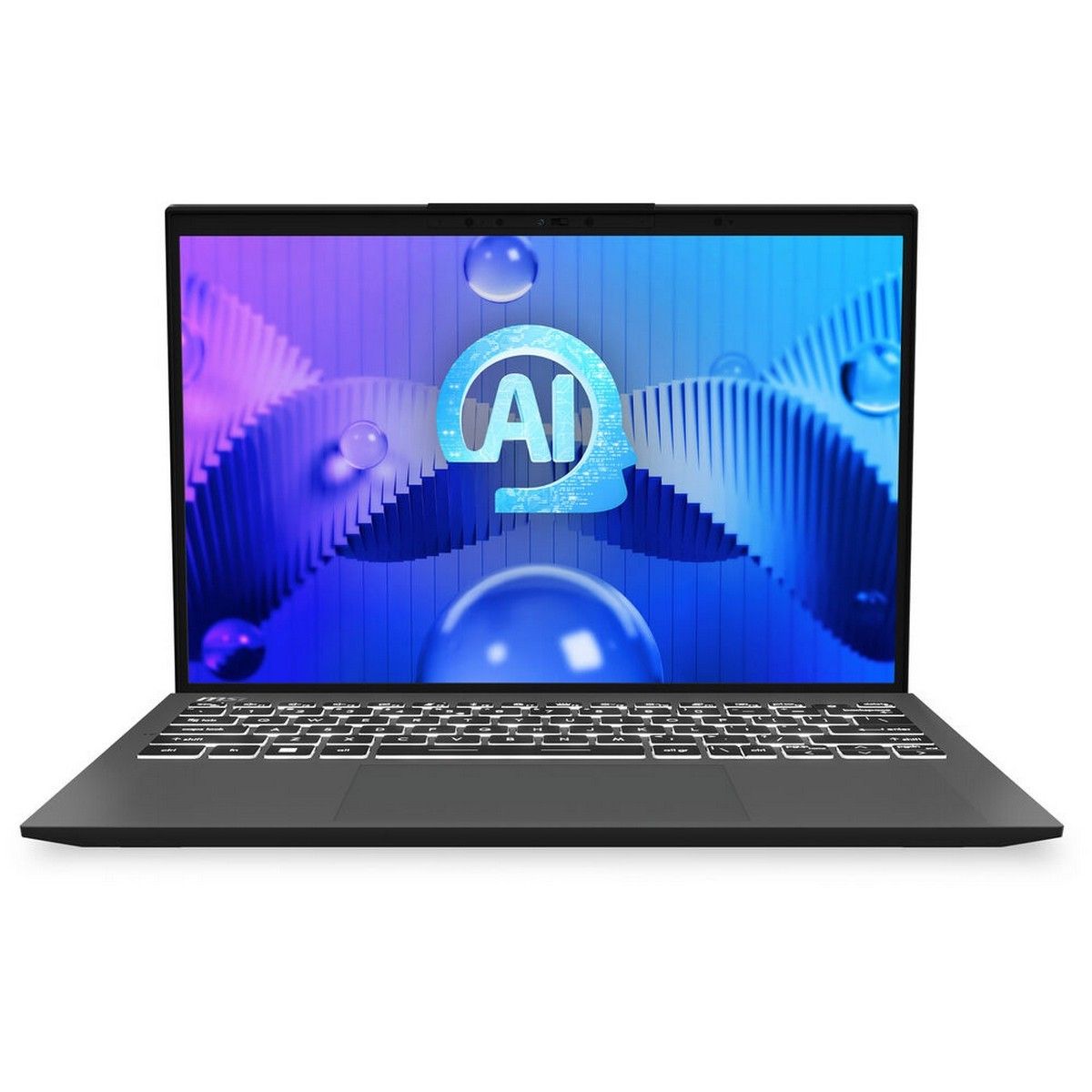 Ноутбук MSI Prestige 13 AI Evo A1MG-246XRU Intel Core Ultra 5 125H/16Gb/SSD1Tb/13.3"/OLED/2.8K/2880x1800/NoOS/Stellar Gray (9S7-13Q222-246)
