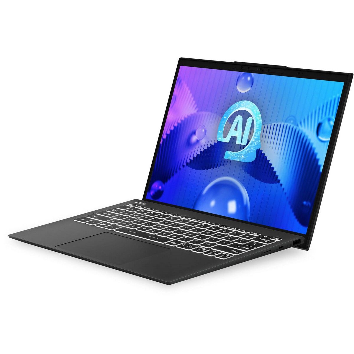 Ноутбук MSI Prestige 13 AI Evo A1MG-246XRU Intel Core Ultra 5 125H/16Gb/SSD1Tb/13.3"/OLED/2.8K/2880x1800/NoOS/Stellar Gray (9S7-13Q222-246)