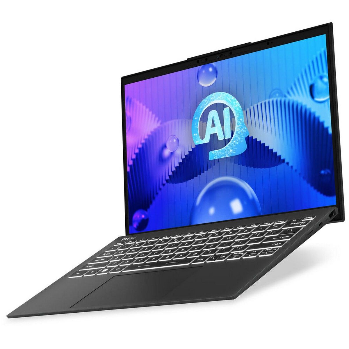Ноутбук MSI Prestige 13 AI Evo A1MG-246XRU Intel Core Ultra 5 125H/16Gb/SSD1Tb/13.3"/OLED/2.8K/2880x1800/NoOS/Stellar Gray (9S7-13Q222-246)