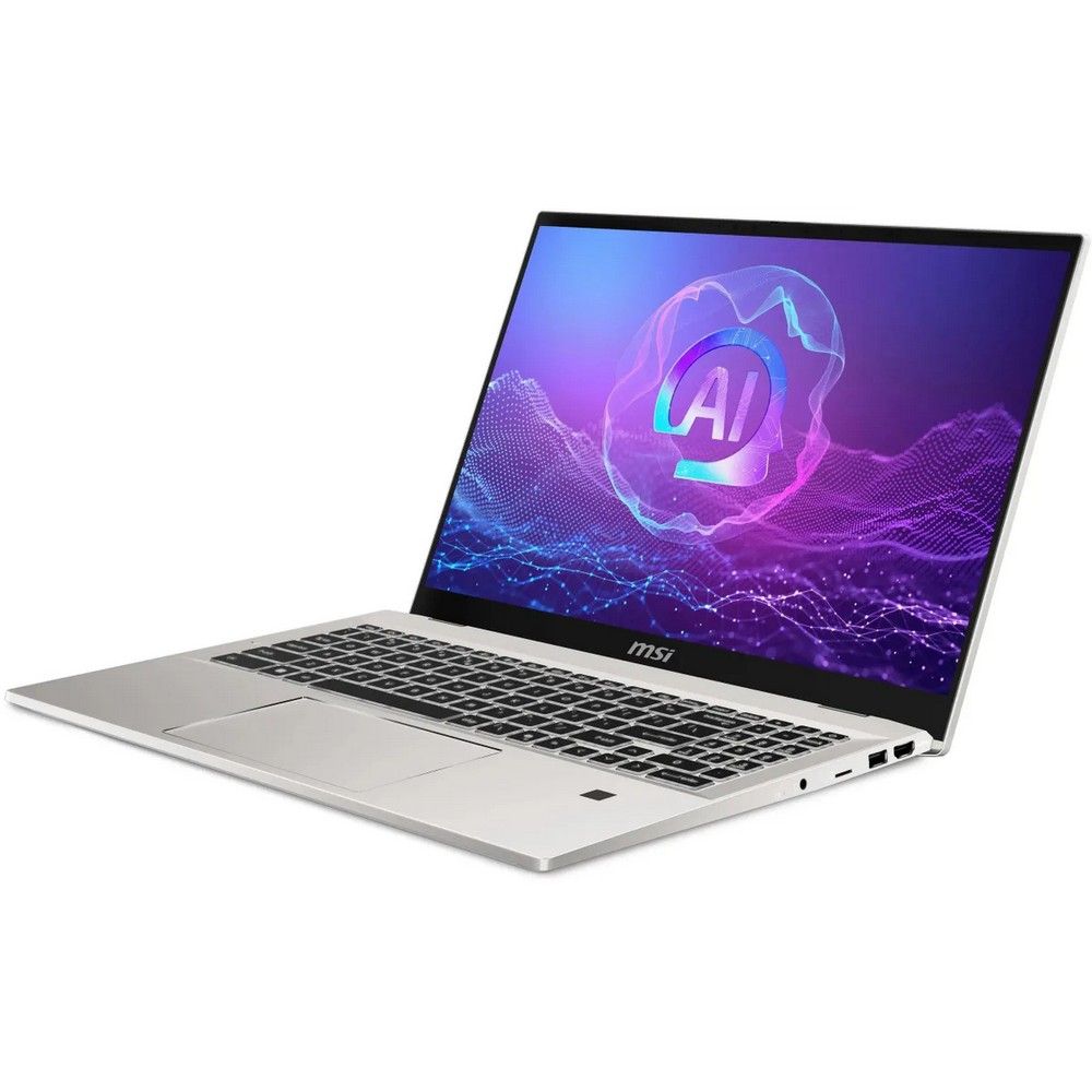 Ноутбук MSI Prestige A16 AI+ A3HMG-083RU AMD Ryzen AI 9 365/32Gb (soldered D5)/SSD1Tb/UMA/16"/OLED/WQUXGA/3840x2400/Win11/Silver/1.9kg