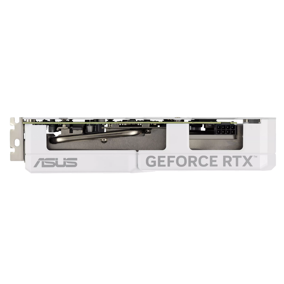 Видеокарта ASUS RTX4060 DUAL EVO WHITE OC 8GB GDDR6 128bit 3xDP HDMI 2FAN RTL [DUAL-RTX4060-O8G-EVO WHITE]