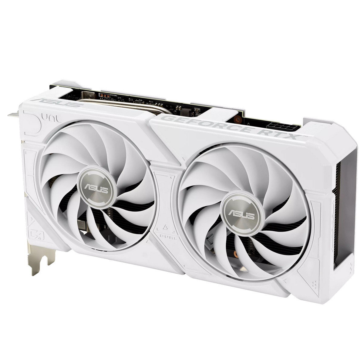 Видеокарта ASUS RTX4060 DUAL EVO WHITE OC 8GB GDDR6 128bit 3xDP HDMI 2FAN RTL [DUAL-RTX4060-O8G-EVO WHITE]