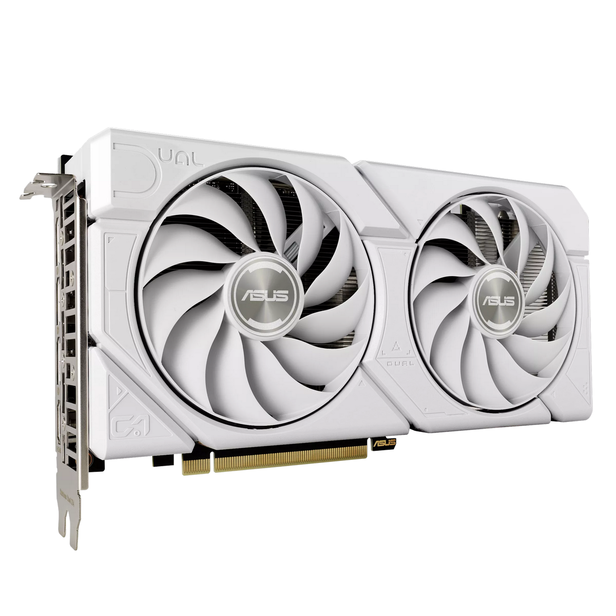 Видеокарта ASUS RTX4060 DUAL EVO WHITE OC 8GB GDDR6 128bit 3xDP HDMI 2FAN RTL [DUAL-RTX4060-O8G-EVO WHITE]