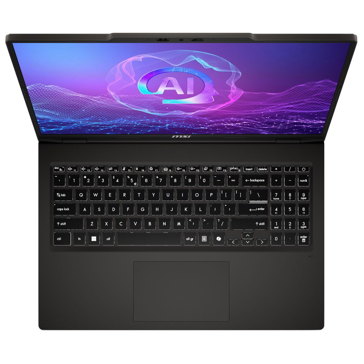 Ноутбук MSI Venture A16 AI+ A3HMG-027XRU AMD Ryzen AI 5 340/16Gb/SSD512Gb/16"/OLED/QWXGA/2048x1280/120Hz/NoOS/Solid Gray (9S7-261K21-027)