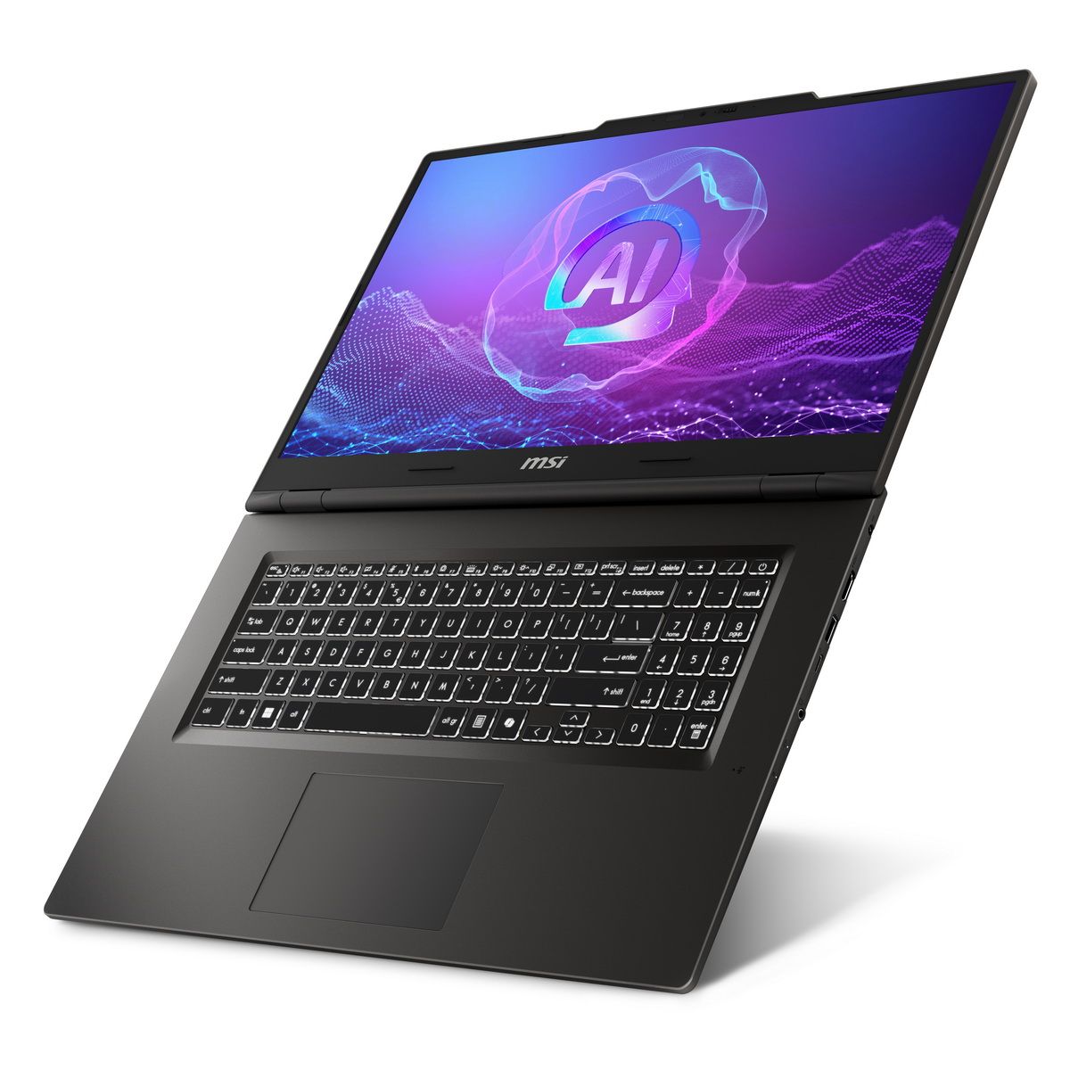 Ноутбук MSI Venture A17 AI A2HMG-002XRU AMD Ryzen 7 260/16Gb/SSD512Gb/17.3"/IPS/FHD/1920x1080/144Hz/NoOS/Solid Gray (9S7-17UK11-002)