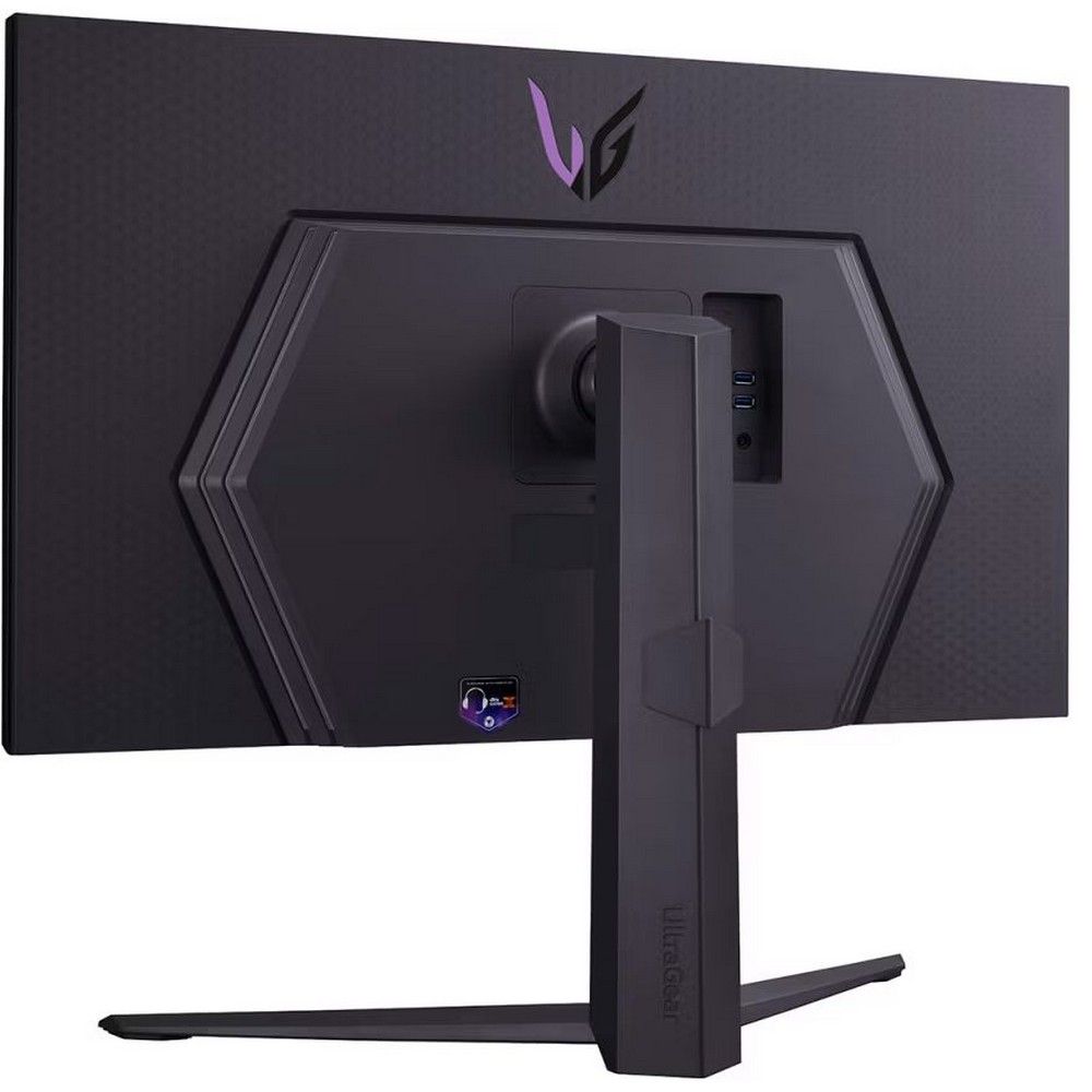 Монитор 31.5" LG 32GR93U-B Black (IPS, 3840x2160, HDMI+HDMI+DP, USB, 1 ms, 178°/178°, 400 cd/m, 1000:1, 144Hz, Pivot)