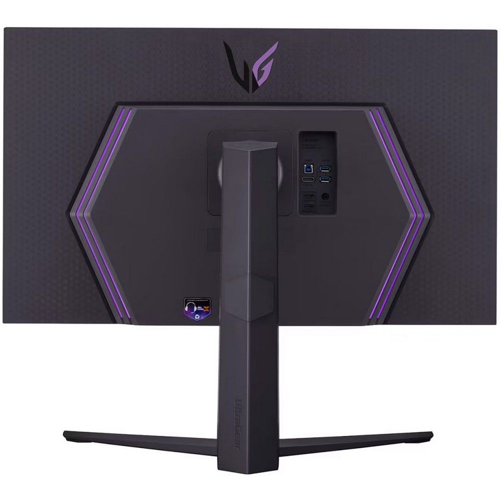 Монитор 31.5" LG 32GR93U-B Black (IPS, 3840x2160, HDMI+HDMI+DP, USB, 1 ms, 178°/178°, 400 cd/m, 1000:1, 144Hz, Pivot)