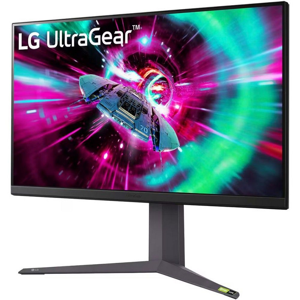 Монитор 31.5" LG 32GR93U-B Black (IPS, 3840x2160, HDMI+HDMI+DP, USB, 1 ms, 178°/178°, 400 cd/m, 1000:1, 144Hz, Pivot)