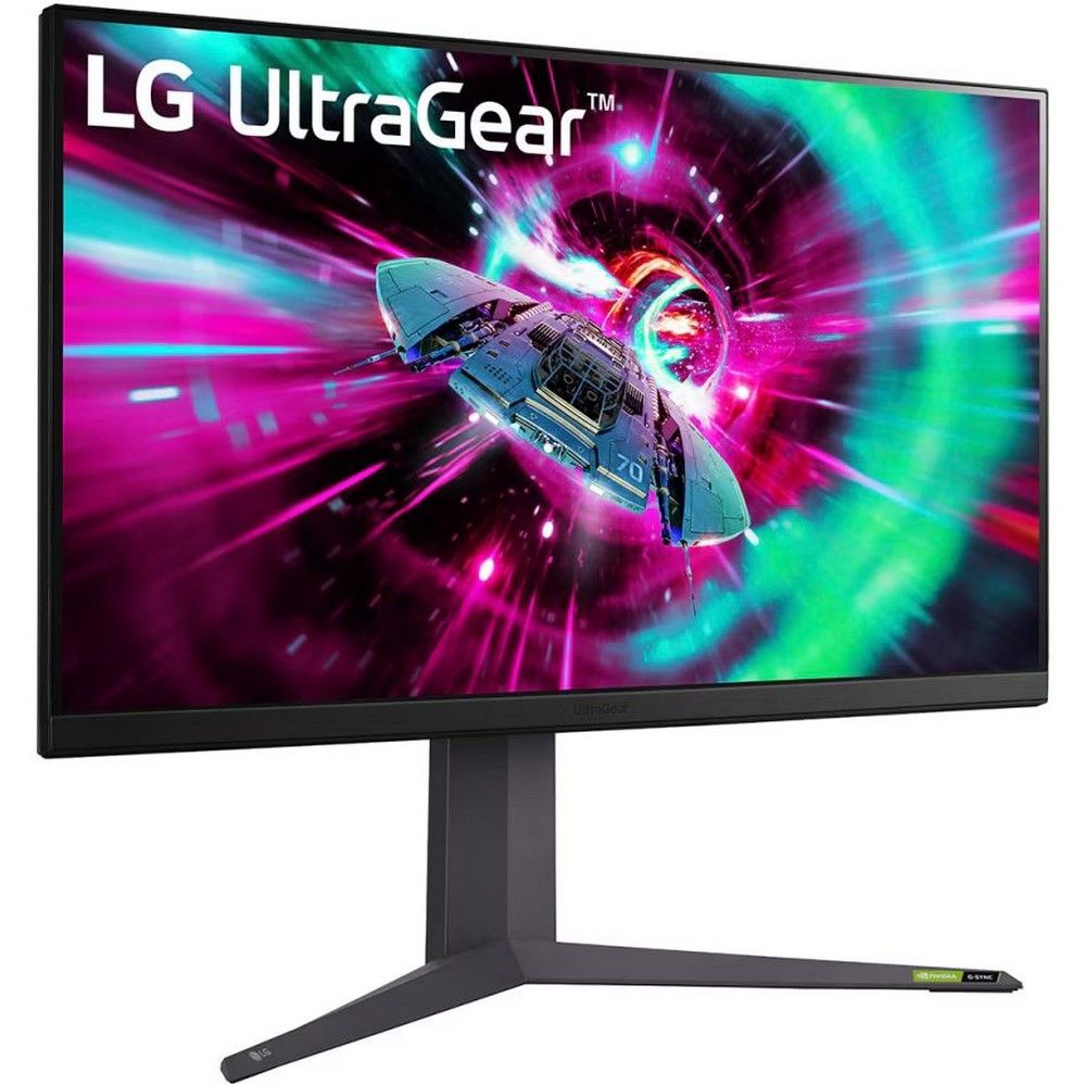 Монитор 31.5" LG 32GR93U-B Black (IPS, 3840x2160, HDMI+HDMI+DP, USB, 1 ms, 178°/178°, 400 cd/m, 1000:1, 144Hz, Pivot)