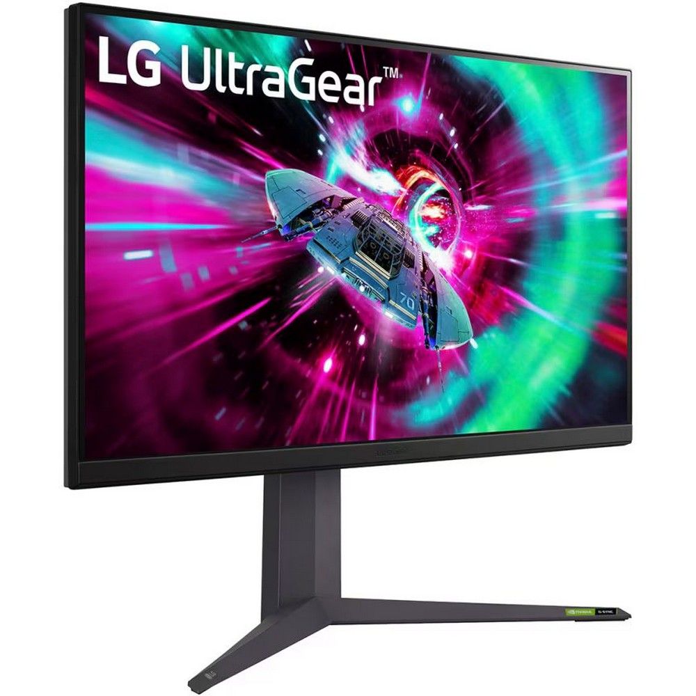 Монитор 31.5" LG 32GR93U-B Black (IPS, 3840x2160, HDMI+HDMI+DP, USB, 1 ms, 178°/178°, 400 cd/m, 1000:1, 144Hz, Pivot)