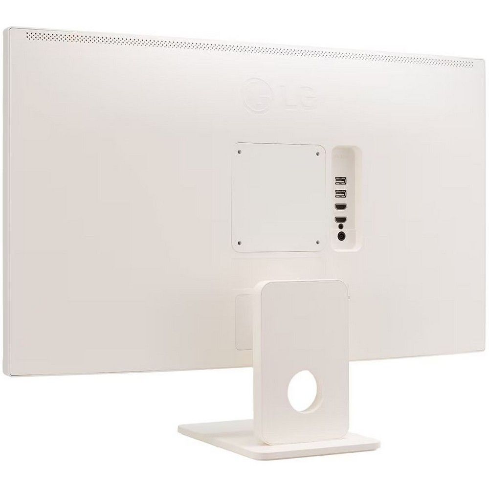 Монитор 27" LG 27SR50F-W White (Smart, webOS, WiFi, BT, ДУ, IPS, 1920x1080, HDMI+HDMI, USB, 5 ms, 178°/178°, 250 cd/m, 1000:1, 60Hz, Spk)