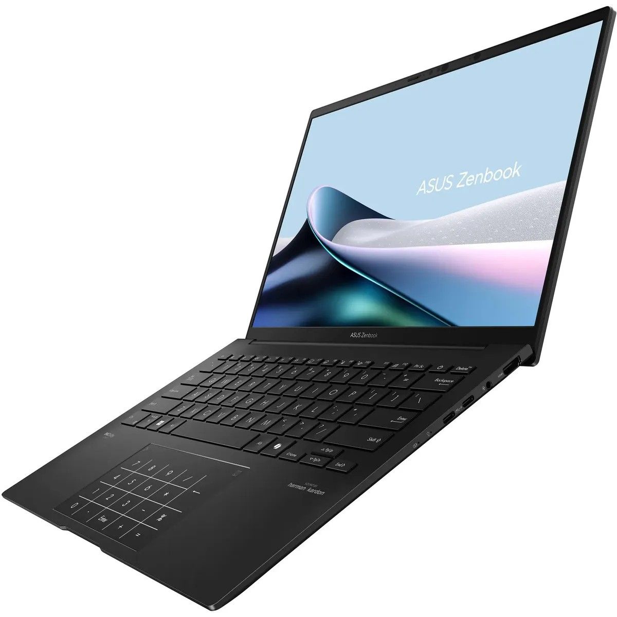 Ноутбук ASUS Zenbook 14 OLED UM3406HA-QD081 AMD Ryzen 7 8840HS/16Gb/SSD1Tb/14"/OLED/WUXGA/1920x1200/60Hz/NoOS/Black (90NB1271-M00550)