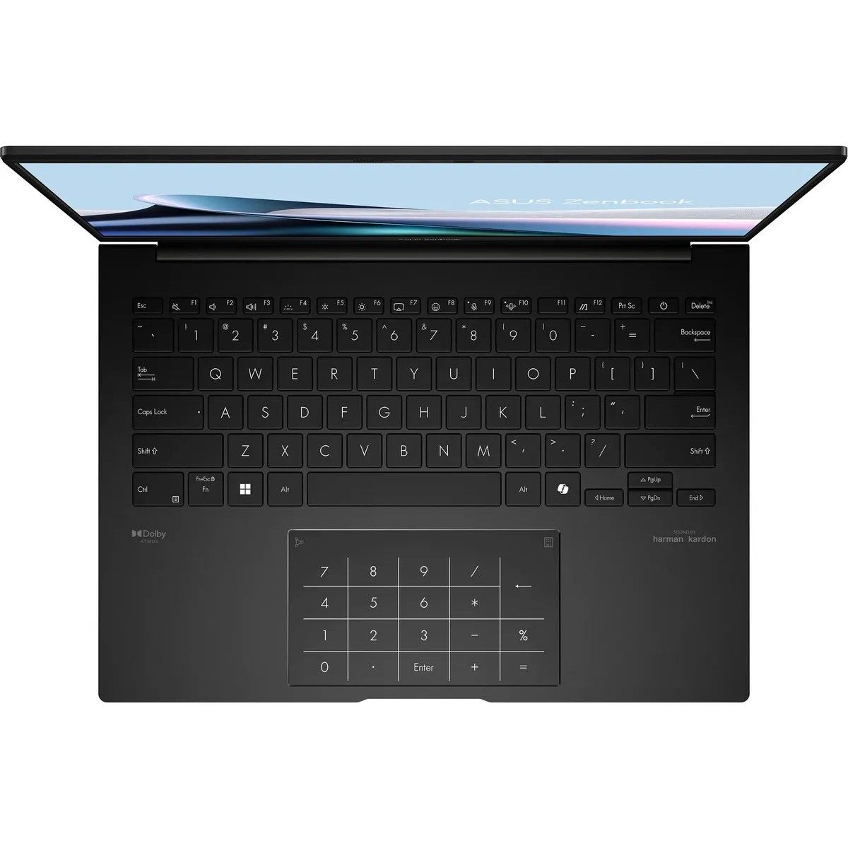 Ноутбук ASUS Zenbook 14 OLED UM3406HA-QD081 AMD Ryzen 7 8840HS/16Gb/SSD1Tb/14"/OLED/WUXGA/1920x1200/60Hz/NoOS/Black (90NB1271-M00550)