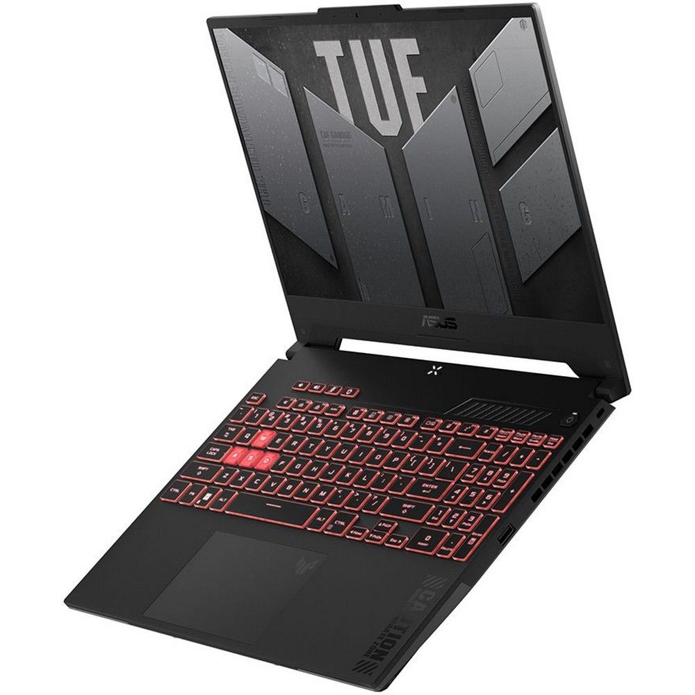Ноутбук ASUS TUF Gaming A15 FA507UI-LP181 AMD Ryzen 7 8845HS/16Gb/SSD512Gb/RTX4070 8Gb/15.6"/IPS/FHD/1920x1080/144Hz/NoOS/Mecha Gray (90NR0I65-M008K0)