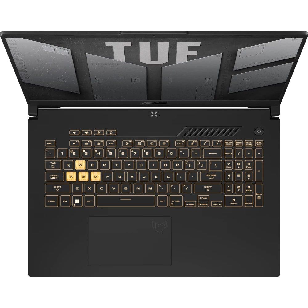 Ноутбук ASUS TUF Gaming F17 FX707ZC4-HX014 Intel Core i5-12500H/16Gb/SSD512Gb/RTX3050 4Gb/17.3"/IPS/FHD/1920x1080/144Hz/NoOS/Mecha Gray (90NR0GX1-M000K0)