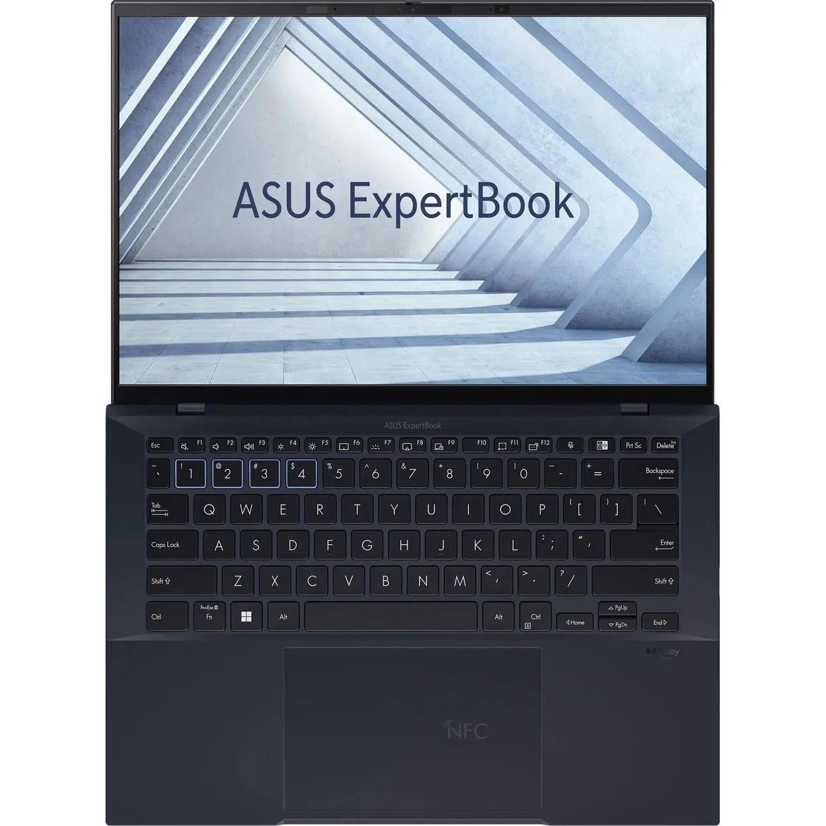 Ноутбук ASUS ExpertBook B9 B9403CVAR-KM0840X Intel Core 7 150U/16Gb/SSD1Tb/14"/OLED/2.8K/2880x1800/90Hz/Win11Pro/Star Black/1kg (90NX05W1-M01KS0)