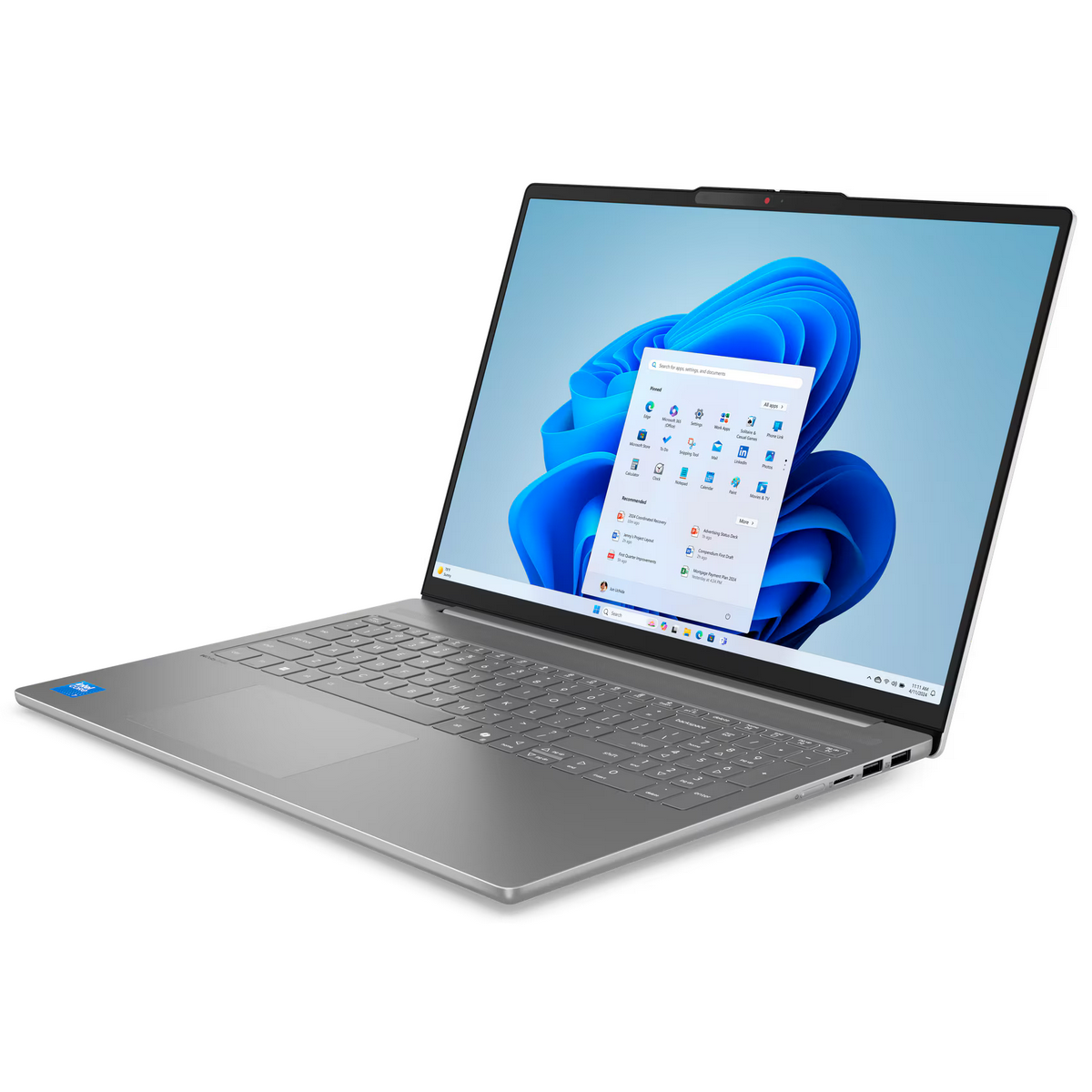Ноутбук Lenovo IdeaPad Slim 5 16IRH10R Intel Core 7 240H/32Gb/SSD1Tb/16"/OLED/2.8K/2880x1800/120Hz/NoOS/Grey (83J1001FRK)