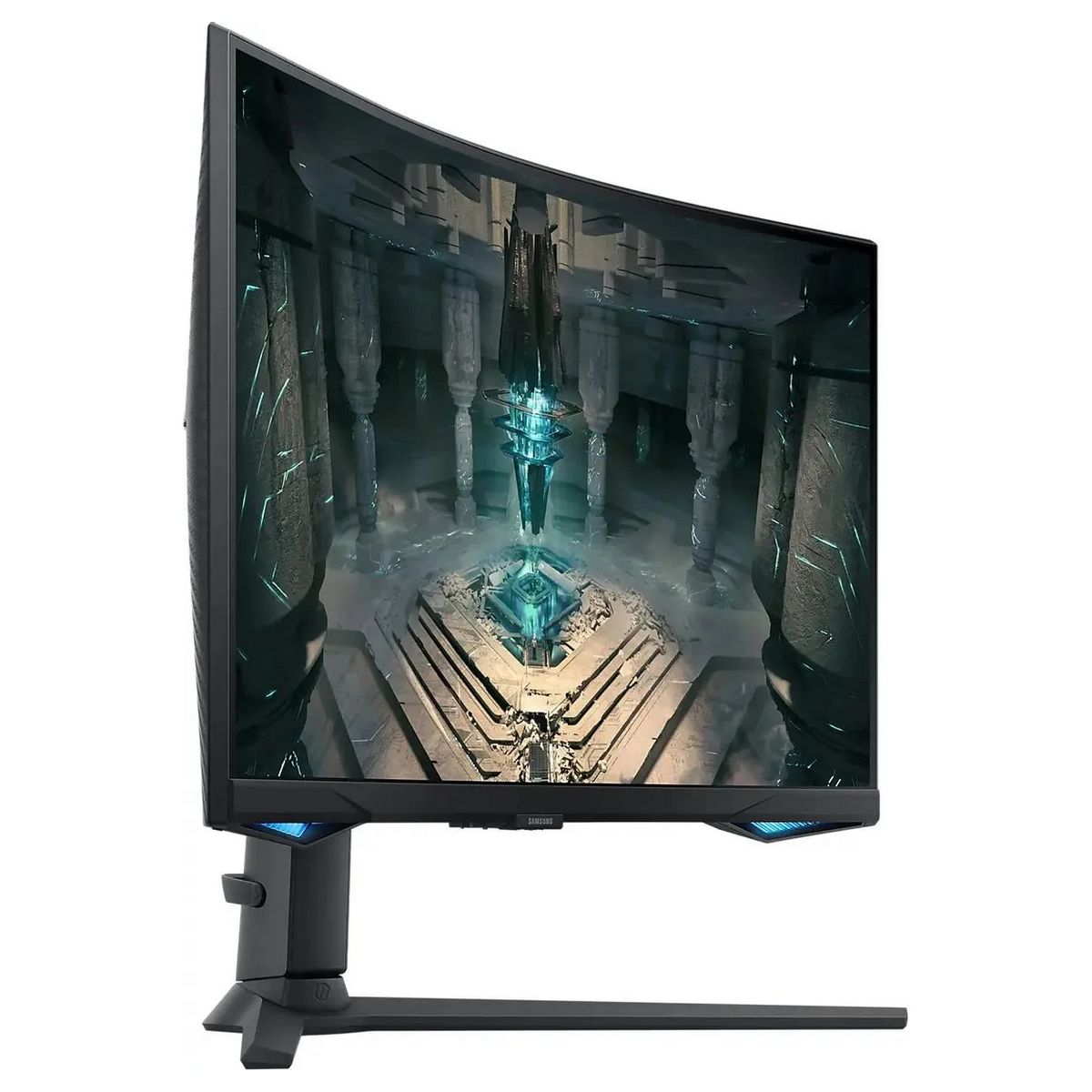 Монитор 27" SAMSUNG S27BG650EI Odyssey G6 Black (VA, 2560x1440, HDMI+HDMI+DP, USB Hub, LAN, Wi-Fi, BT, 1 ms, 178°/178°, 350 cd/m, 2500:1, 240Hz, Pivot, Spk)