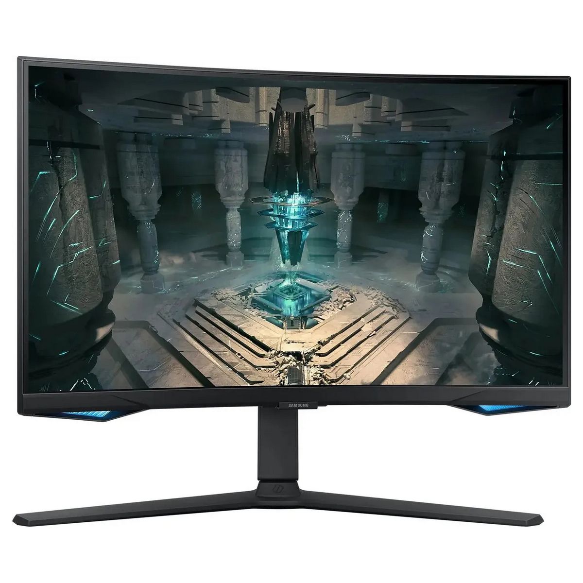 Монитор 27" SAMSUNG S27BG650EI Odyssey G6 Black (VA, 2560x1440, HDMI+HDMI+DP, USB Hub, LAN, Wi-Fi, BT, 1 ms, 178°/178°, 350 cd/m, 2500:1, 240Hz, Pivot, Spk)