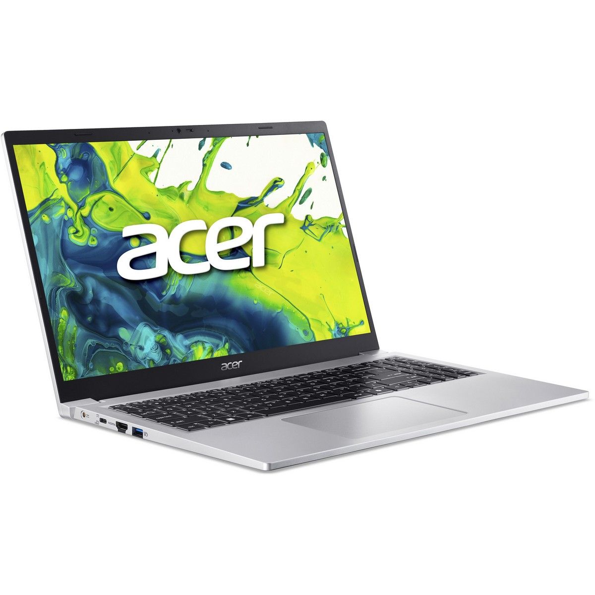 Ноутбук Acer Aspire Lite AL15-33P-C0P8 Intel Processor N150/8Gb/SSD512Gb/15.6"/IPS/FHD/1920x1080/60Hz/NoOS/Silver (NX.D2MCD.002)