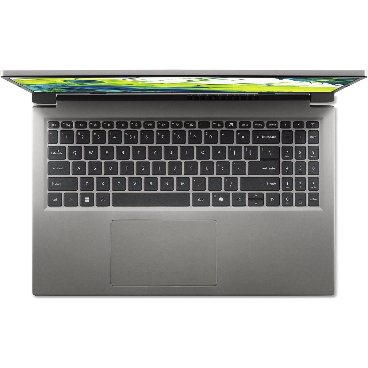 Ноутбук Acer Aspire Lite AL15-33P-C7Z4 Intel Processor N150/8Gb/SSD512Gb/15.6"/IPS/FHD/1920x1080/60Hz/NoOS/Iron (NX.D2FCD.002)