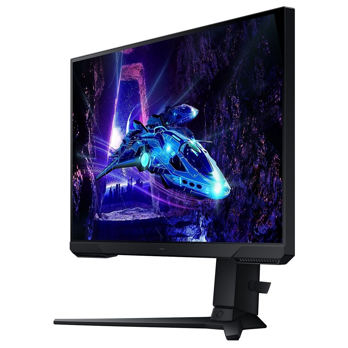 Монитор 24" SAMSUNG S24DG300EI Odyssey G3 Black (VA, 1920x1080, HDMI+DP, 1 ms, 178°/178°, 250 cd/m, 3000:1, 180Hz, Pivot)