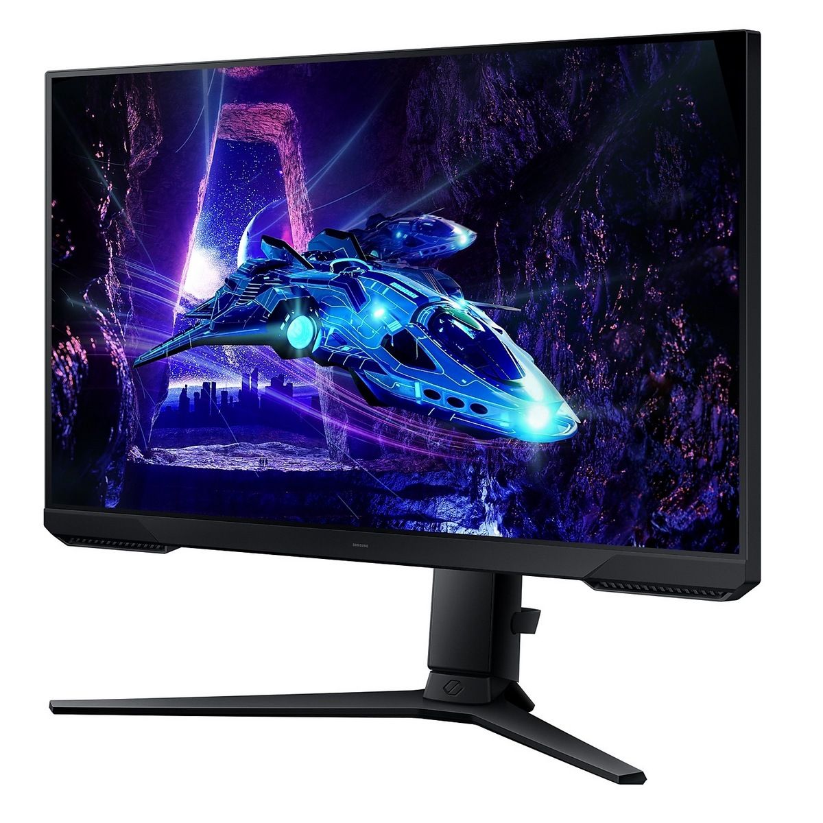 Монитор 24" SAMSUNG S24DG300EI Odyssey G3 Black (VA, 1920x1080, HDMI+DP, 1 ms, 178°/178°, 250 cd/m, 3000:1, 180Hz, Pivot)