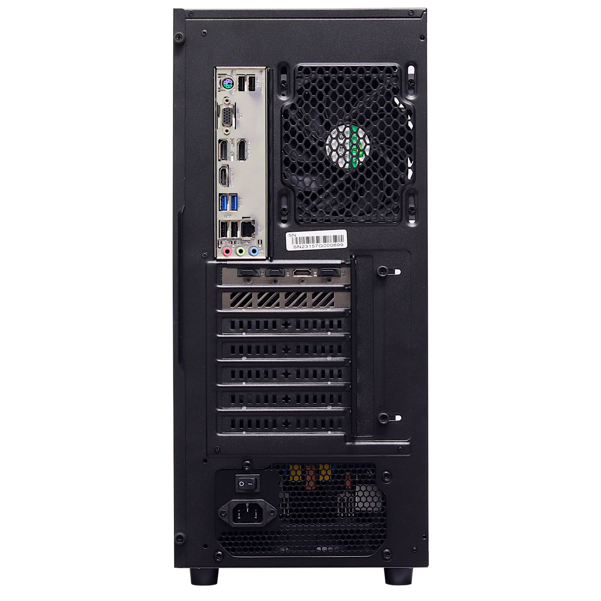 Компьютер Raskat STRIKE 520 (Intel Core 12400F, Intel H610, RAM 16GB, SSD 500GB, NVIDIA RTX 4060 8GB, 550W, noOS)