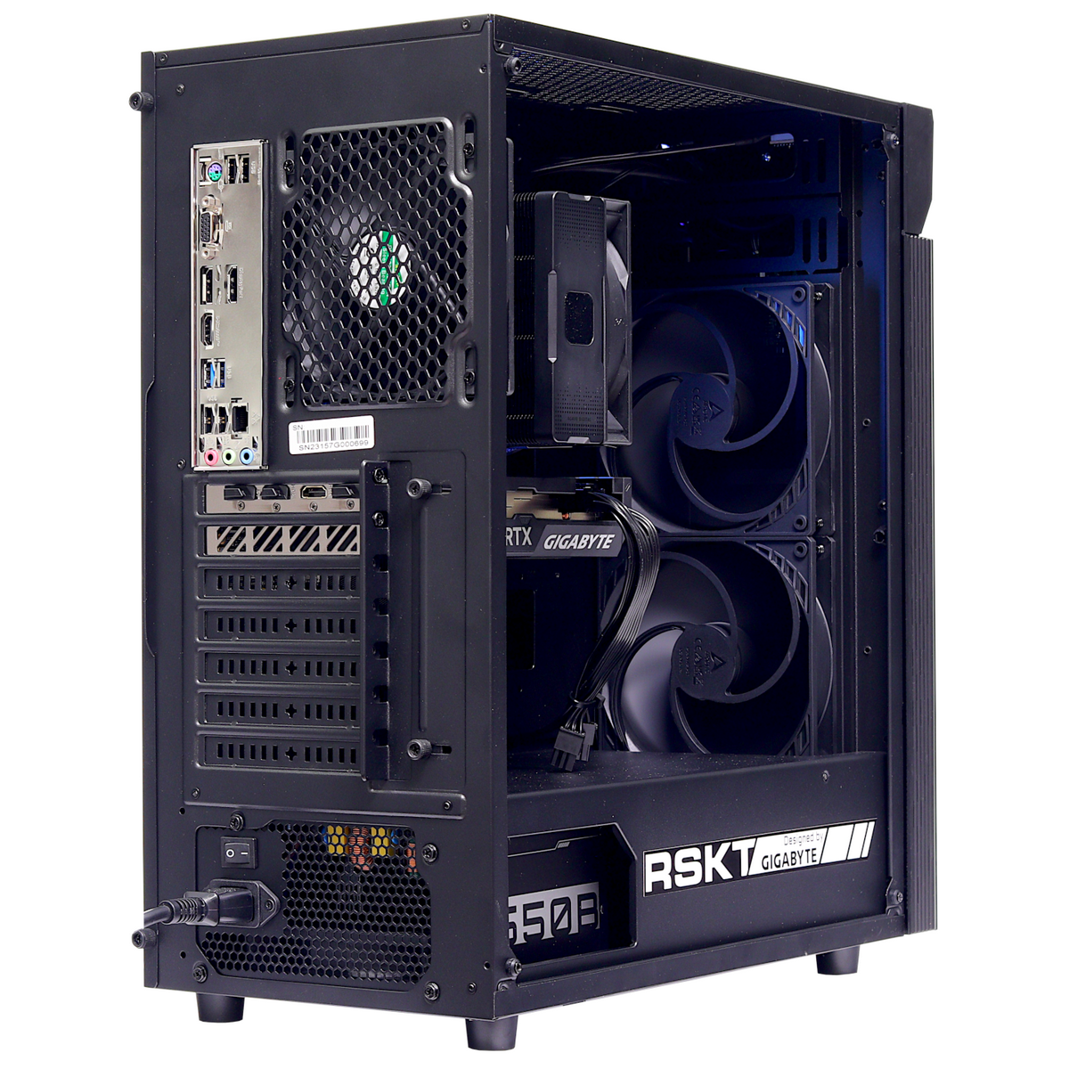 Компьютер Raskat STRIKE 520 (Intel Core 12400F, Intel H610, RAM 16GB, SSD 500GB, NVIDIA RTX 4060 8GB, 550W, noOS)