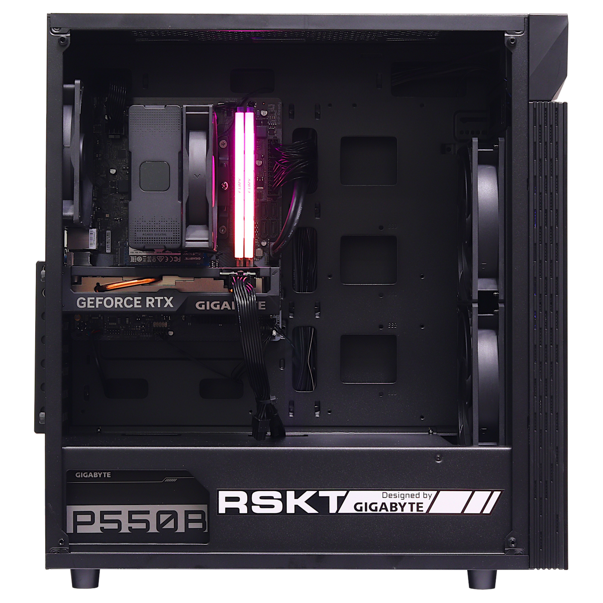 Компьютер Raskat STRIKE 520 (Intel Core 12400F, Intel H610, RAM 16GB, SSD 500GB, NVIDIA RTX 4060 8GB, 550W, noOS)