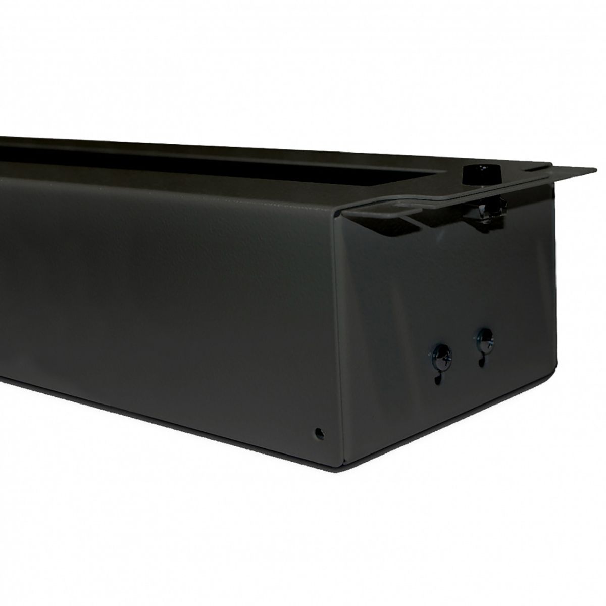 Панель Hyperline BPB19-PS-3U-RAL9005 Панель с DIN-рейкой с регулируемой глубиной установки, 19",3U, 22 места, цвет черный (RAL 9005)