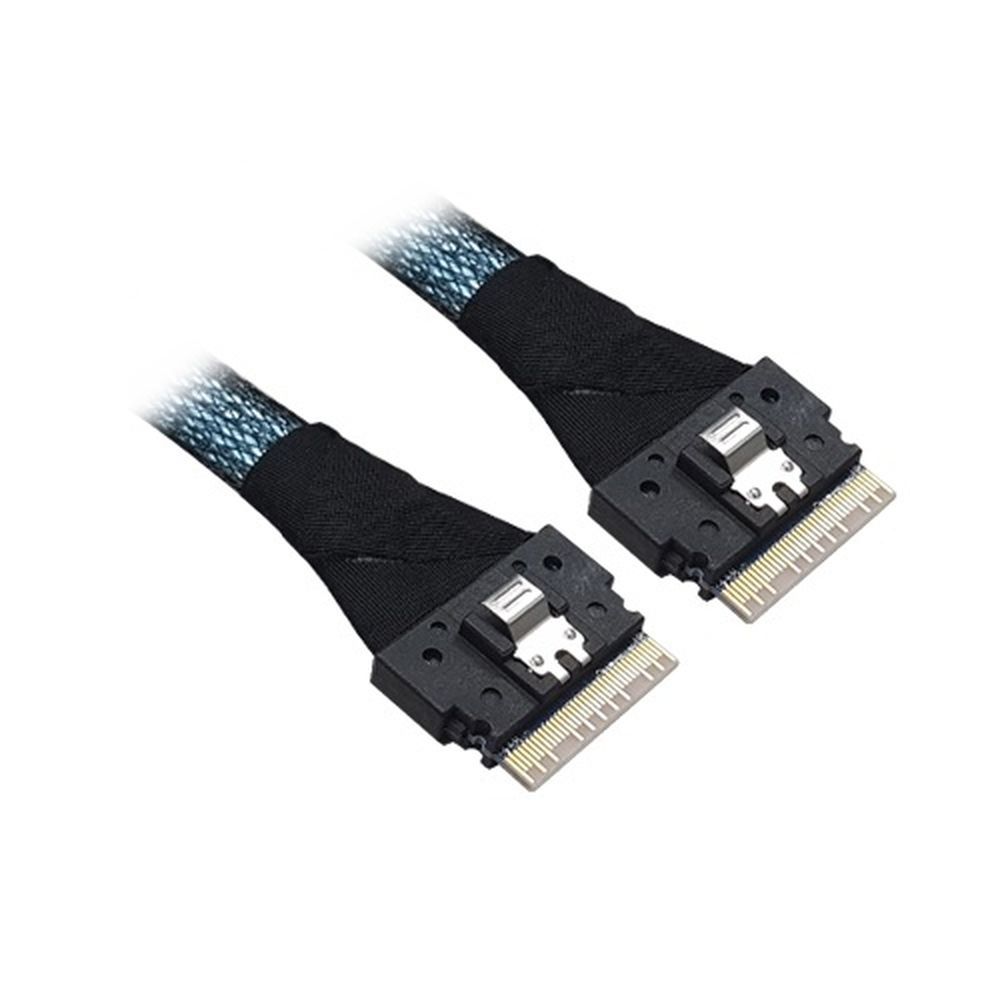 Кабель Luxshare L285SL027-SD-R Slimline SASx8 to Slimline SASx8 1M (C5454)