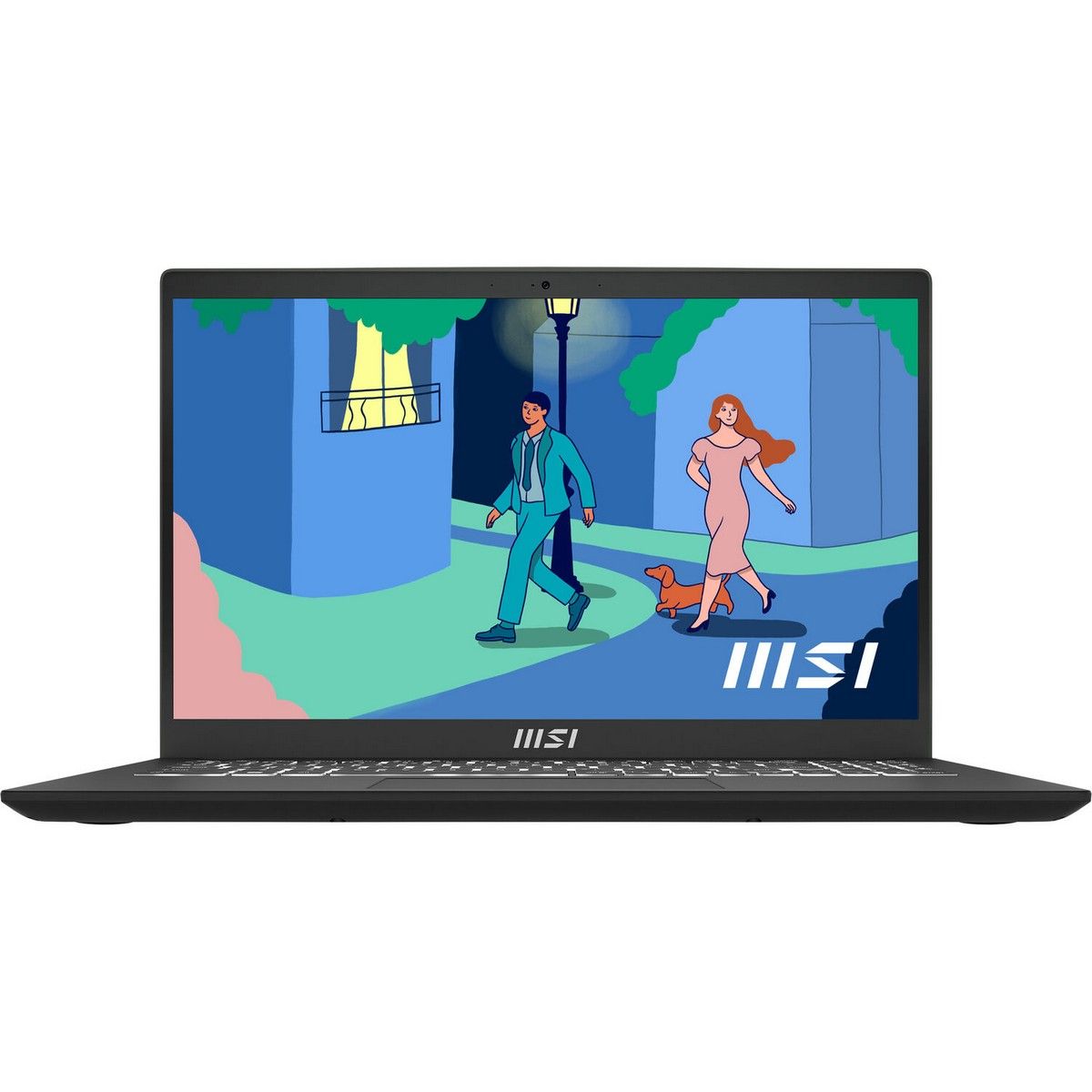 Ноутбук MSI Modern 15 B7M-472XRU AMD Ryzen 7 7730U/16Gb/SSD1Tb/15.6"/IPS/FHD/1920x1080/60Hz/NoOS/Classic Black (9S7-15HK12-472)