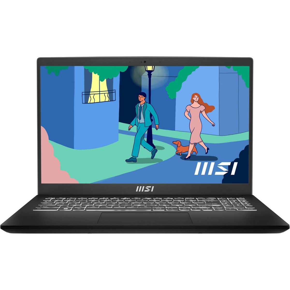 Ноутбук MSI Modern 15 B7M-472XRU AMD Ryzen 7 7730U/16Gb/SSD1Tb/15.6"/IPS/FHD/1920x1080/60Hz/NoOS/Classic Black (9S7-15HK12-472)