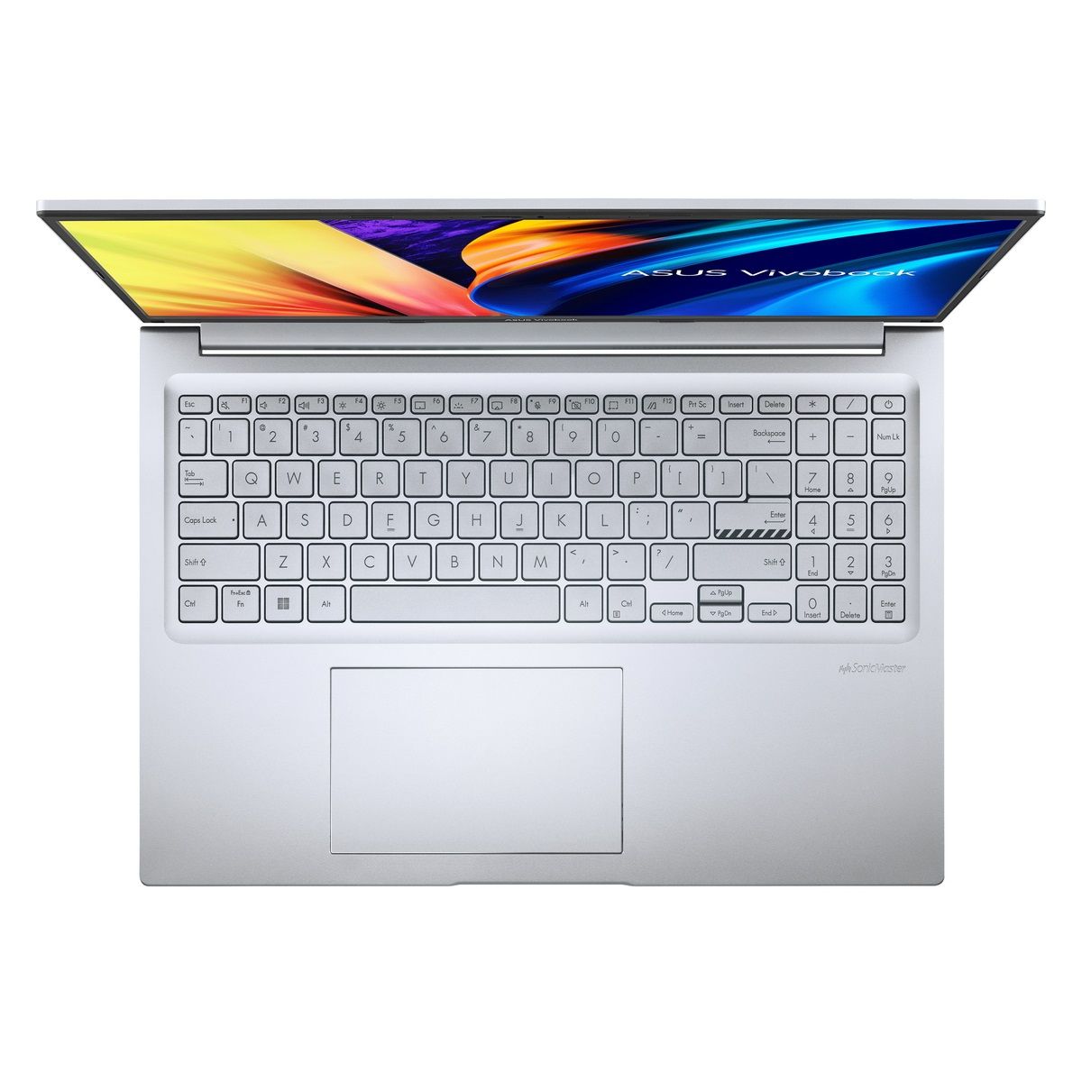 Ноутбук ASUS Vivobook 16 X1605VA-MB1477 Intel Core i7-13620H/32Gb/SSD1Tb/16"/IPS/WUXGA/1920x1200/60Hz/NoOS/silver (90NB10N2-M01WK0)